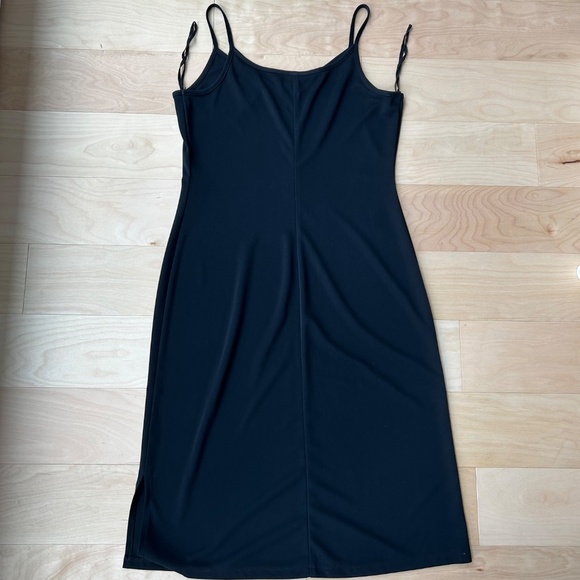 VINTAGE BLACK MIDI DRESS - Picture 5 of 5